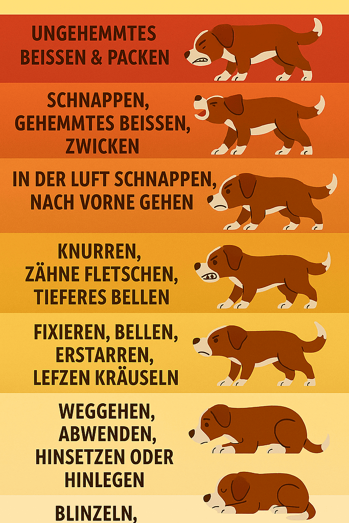 Hundekörpersprache: Warnsignale und Beruhigung