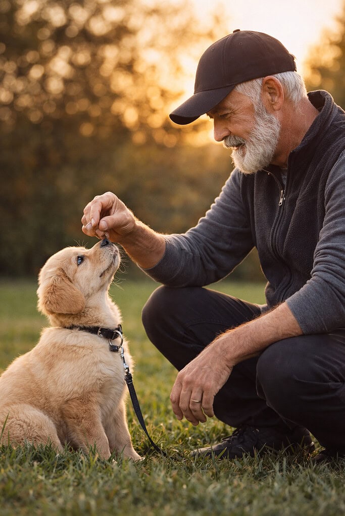 Welpenpaket für frühzeitige Entwicklung